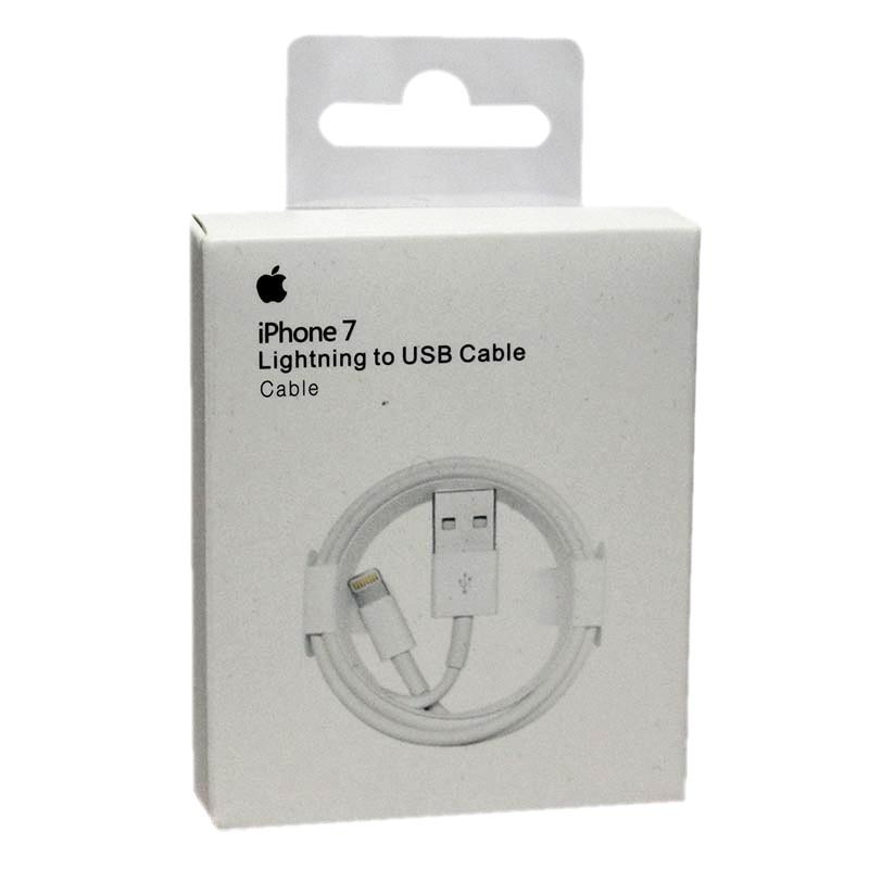 Кабель iPhone 7 Lightning to USB Cable (BOX, High Copy) |1M|