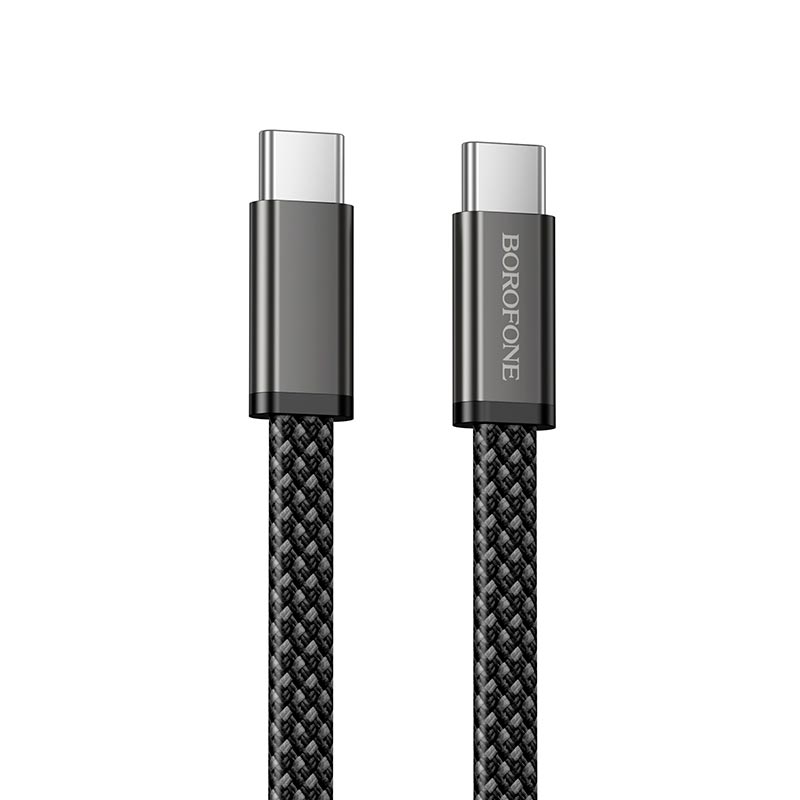 Кабель BOROFONE C to C Peace charging data cable BX124 |1m, 60W/3A|