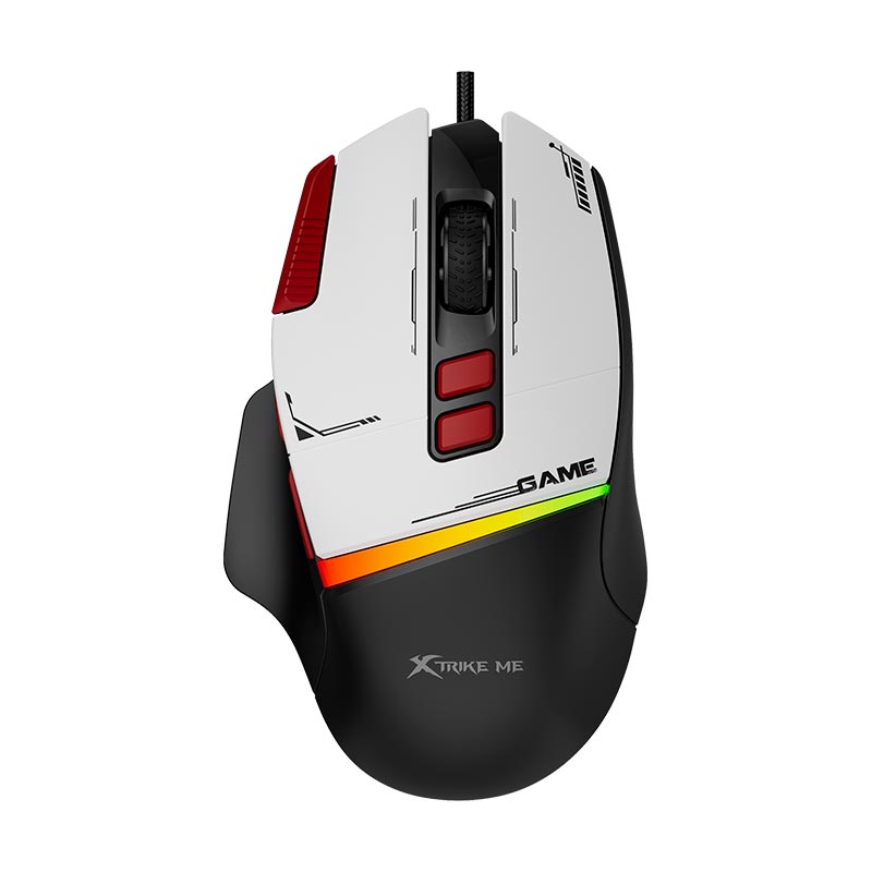 Миша XTRIKE ME RGB wired mouse GM-325 |800-1200-2400-3200-4800-7200 DPI|