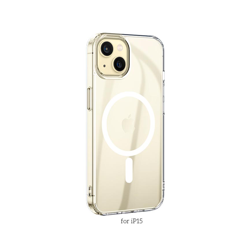 Чохол для iPhone15 HOCO Magnetic series airbag anti-fall protective shell
