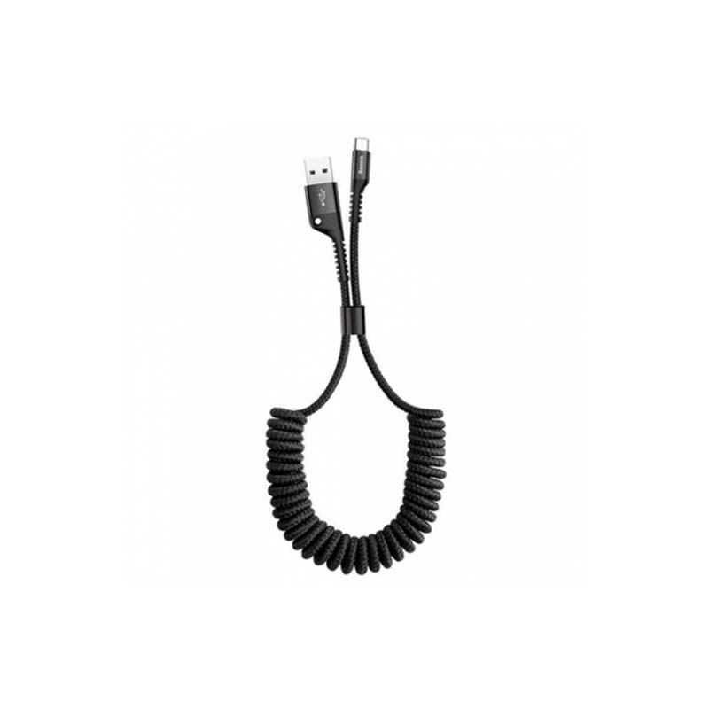Кабель Type-c BASEUS Fish eye Spring |3A, 1M| (CATSR-01)