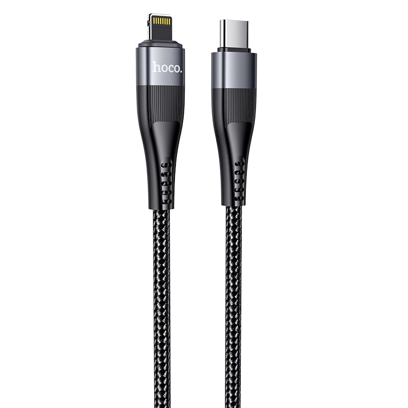 Кабель Hoco Type-C to Lightning Vortex magnetic fast charging data cable U99 |1.2m, 3A, PD/20W|