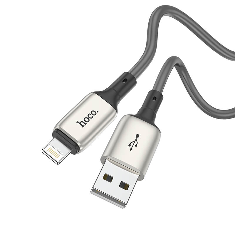 Кабель Hoco Lightning Howdy charging data cable X66 |1m, 2.4A|