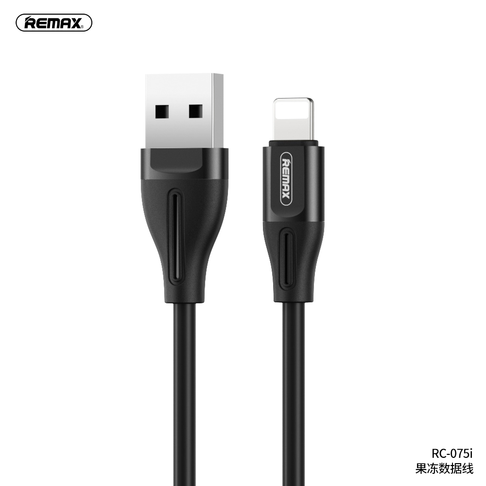 Кабель REMAX Lightning Jell Series Fire-Cold Resistant RC-075i |1m, 2.1A|