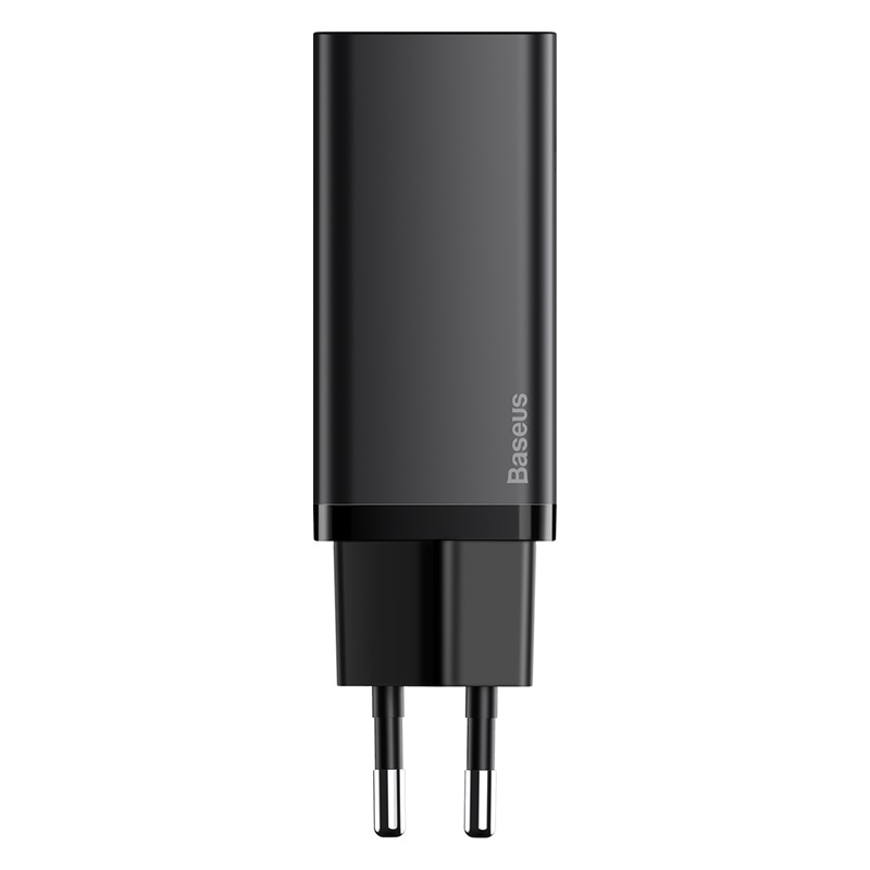 Адаптер мережевий BASEUS GaN2 Lite Quick Charger |2Type-C, 3A/65W, PD/QC| (CCGAN2L-E02)