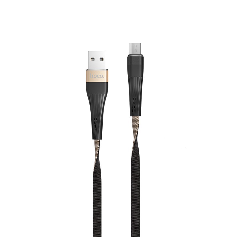 Кабель Hoco Micro USB Slender U39 |1,2m, 2.4A|