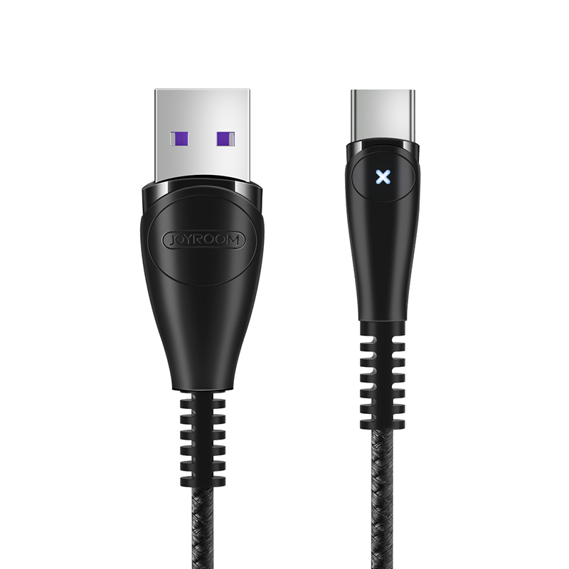 Кабель JOYROOM Type-C Simple Series X Light Fast-Charge S-M393 |1m, 5A|