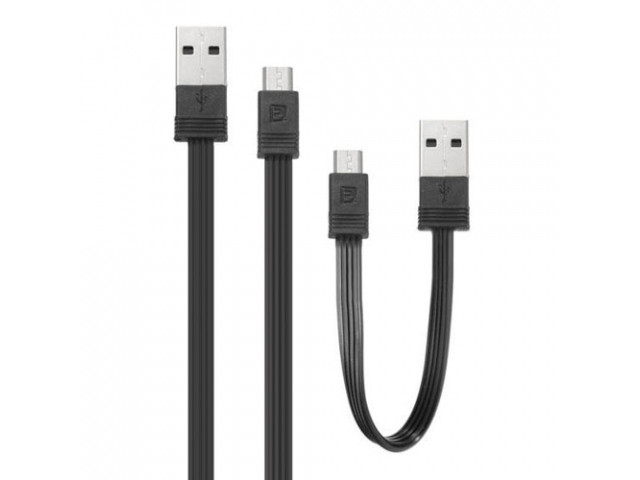 Кабель Micro USB REMAX Tengy RC-062m |1m+0.16m|