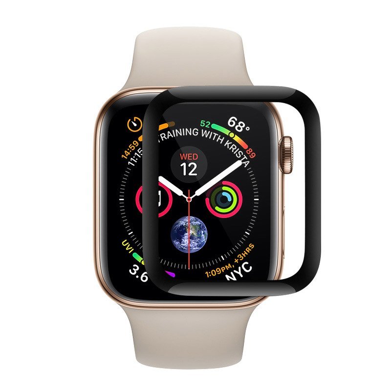 Защитное стекло 3D FullGlue для Apple Watch 4  40mm