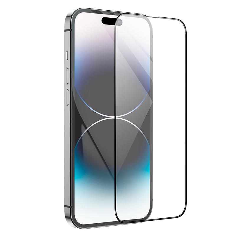 Захисне скло HOCO для iphone 14 Pro Max Nano 3D full screen edges protection tempered glass (A12 Plus)