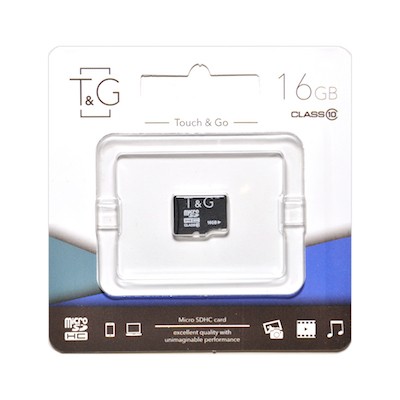 Карта памяти T&G Micro SDHC 16GB Class 10