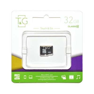 Карта памяти T&G Micro SDHC (UHS-1) 32GB Class 10
