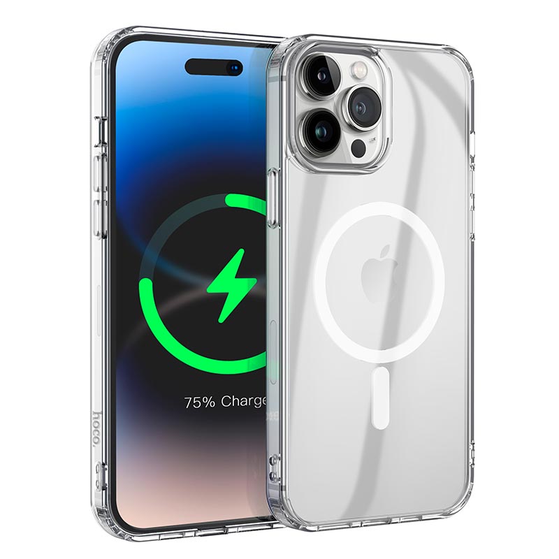Чохол HOCO для iPhone 14 Pro Magnetic series airbag anti-fall protective shell