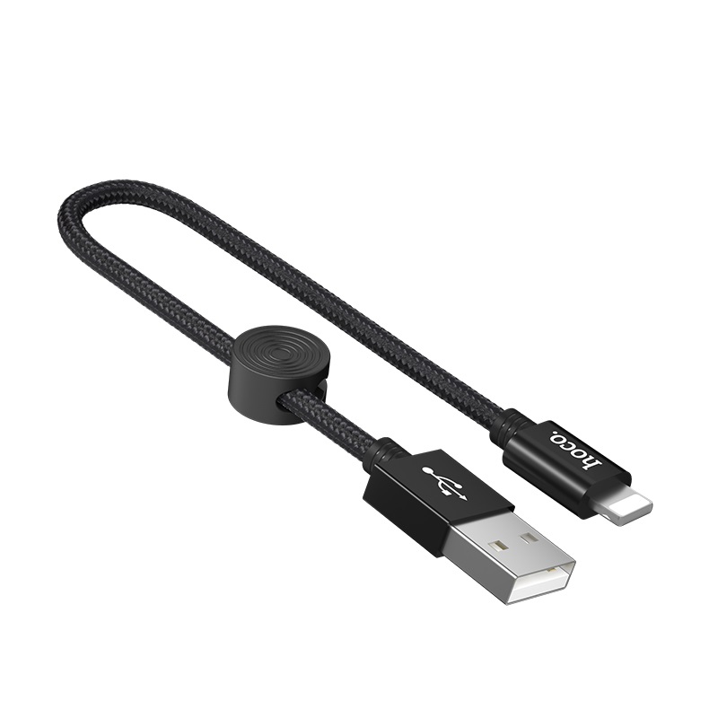 Кабель Hoco Lightning Premium X35 |0.25m, 2.4A|