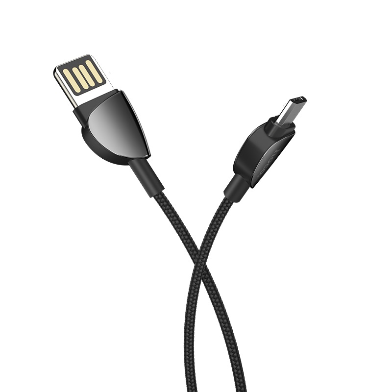Кабель Hoco Micro USB Simpel U62 |1.2m, 2.4A|