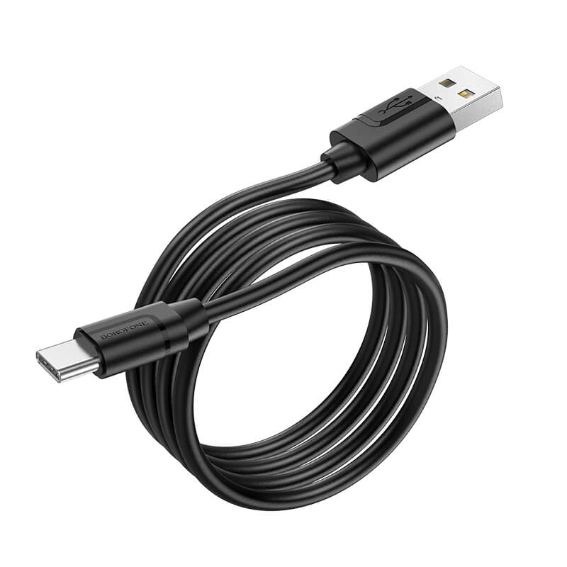 Кабель BOROFONE Type-C Harmony silicone charging data cable BX55 |1m, 3A|