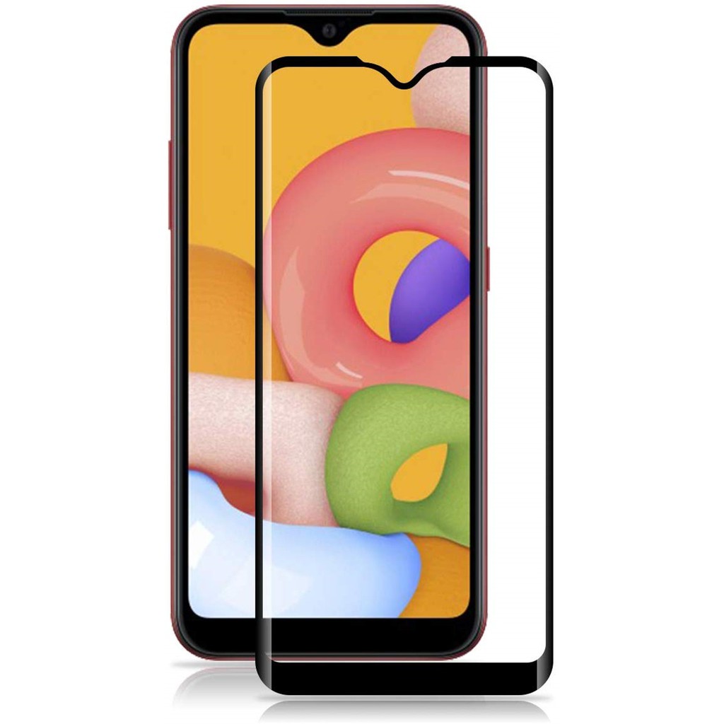 Защитное стекло FullGlue для Samsung A01/A015/M01