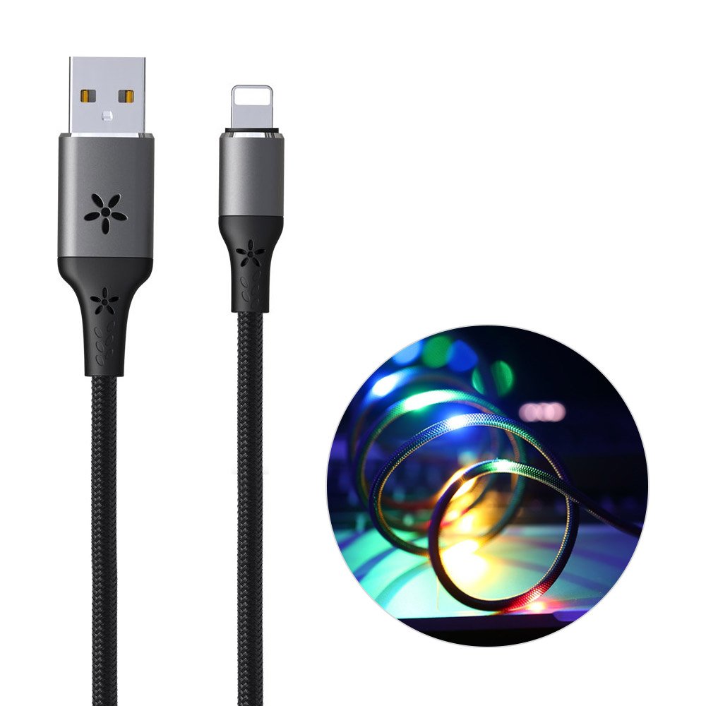 Кабель REMAX Lightning EL (Sound-Activated) RC-133i |1m, 2.1A|