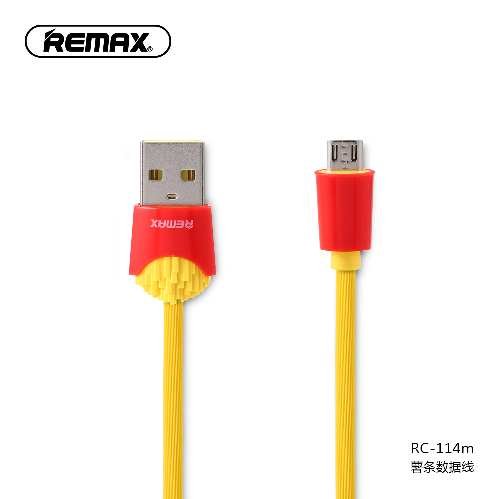 Кабель REMAX Micro USB CHIPS RC-114M |1m, 2.4A|