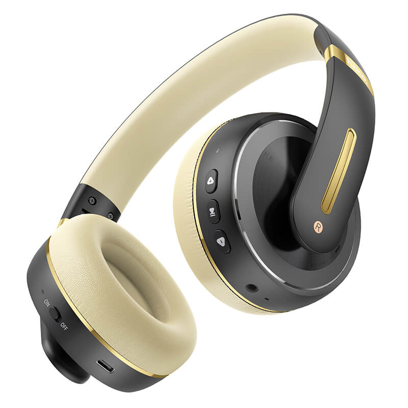 Наушники Bluetooth HOCO Charming BT headset W34 |BT5.0/AUX, Type-C, 12Hours|