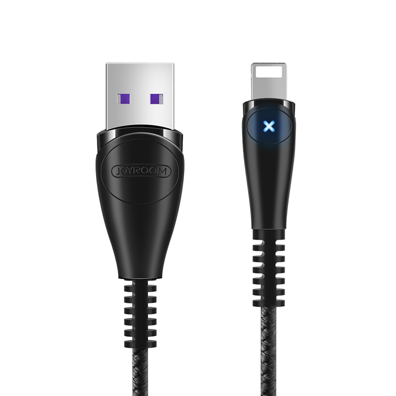 Кабель JOYROOM Lightning Simple Series X Light Fast-Charge S-M393 |1m, 2.4A|