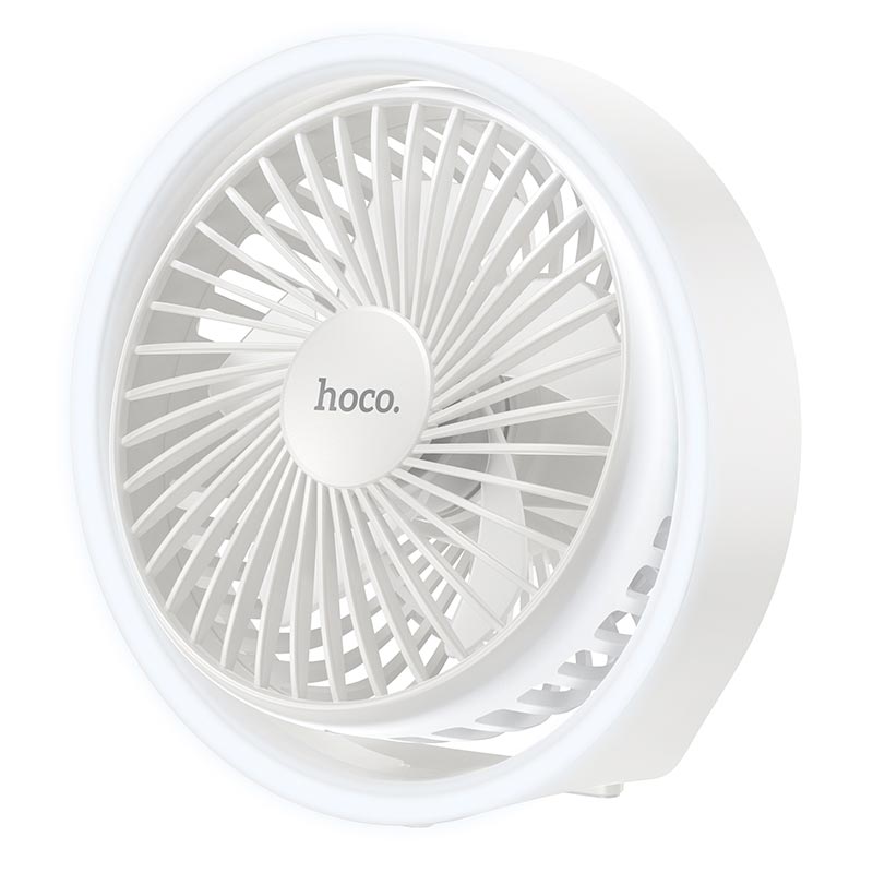 Вентилятор HOCO Elegant desktop fan HX22 |3 Level, Night Light|