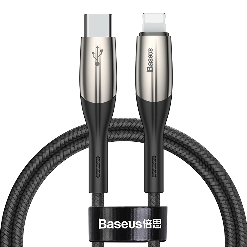 Кабель BASEUS Type-C to Lightning Horizontal |1m, PD/18W|