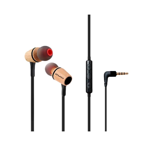 Наушники AWEI with mic ES80TY