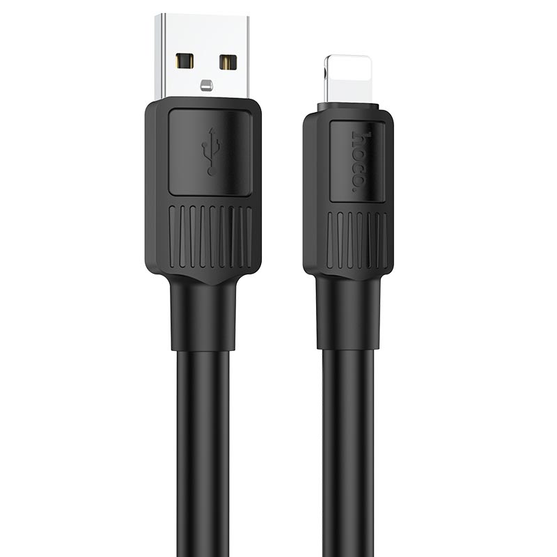 Кабель HOCO Lightning Solid charging data cable X84 |1M, 2.4A|