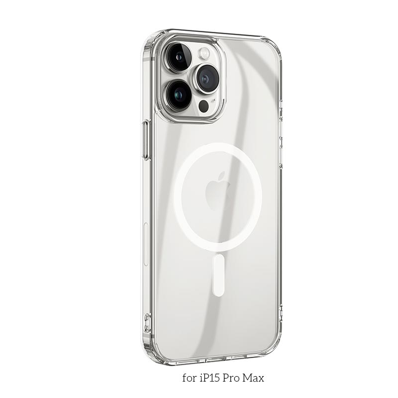 Чохол для iPhone15 Pro Max HOCO Magnetic series airbag anti-fall protective shell