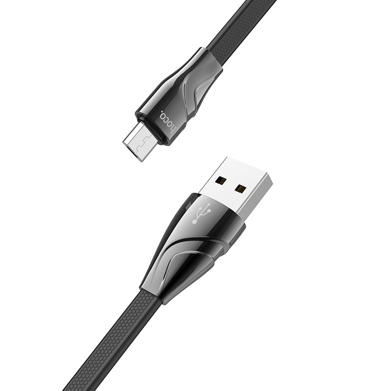 Кабель Hoco Micro USB Twisting U57 |1.2m, 2.4A|