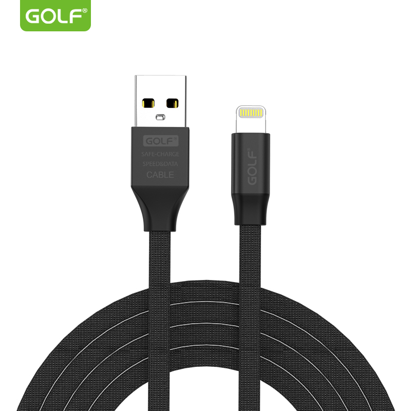 Кабель Lightning GOLF GC-55i |1M, 2.4A|