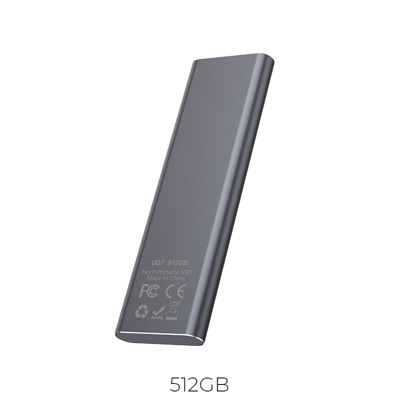 Зовнішній накопичувач SSD Type-C HOCO Extreme speed portable UD7 512GB |USB3.1|