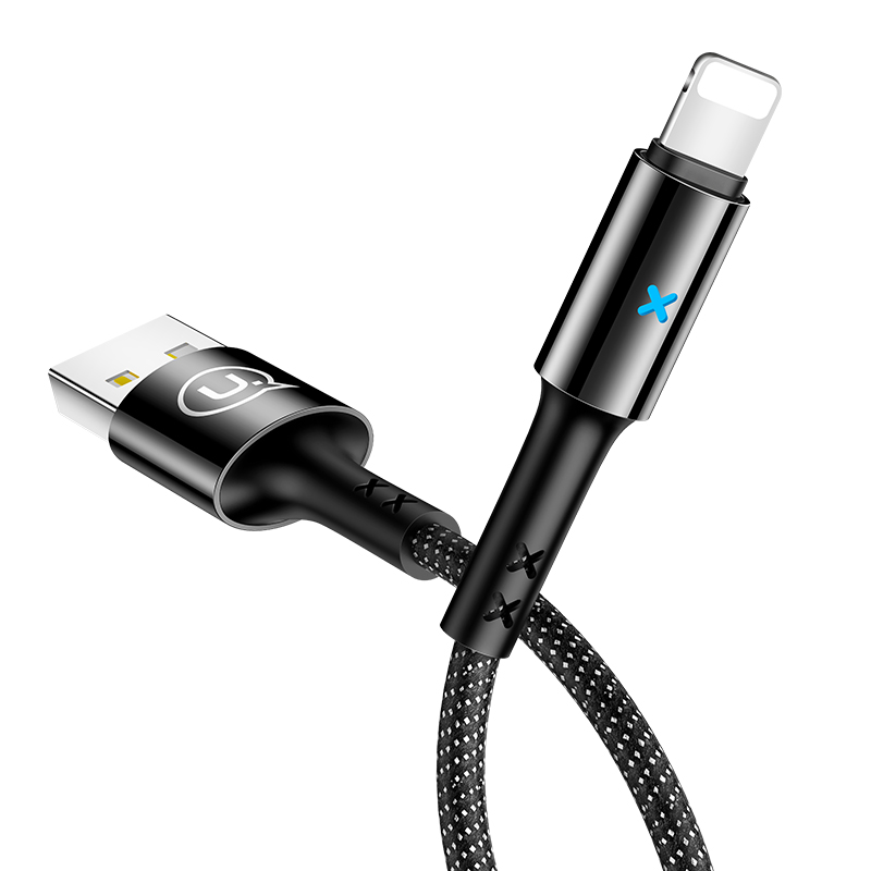 Кабель Usams Lightning Smart Power-off U-Go US-SJ243 |1.2m, 2A|