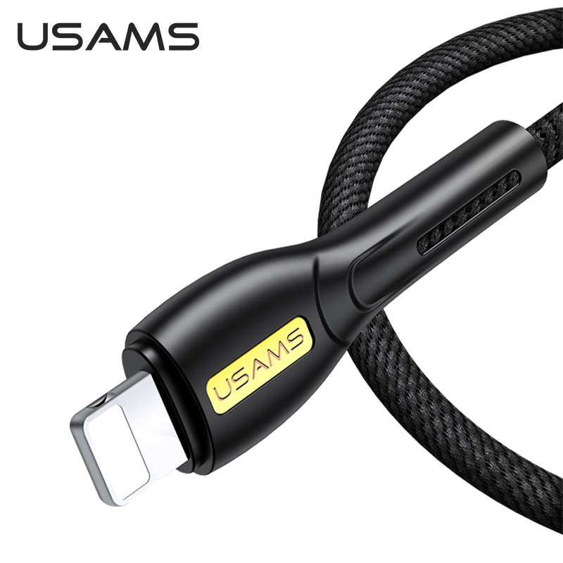 Кабель Usams Lightning Charging and Data Cable US-SJ388 U40 |1M, 2A|
