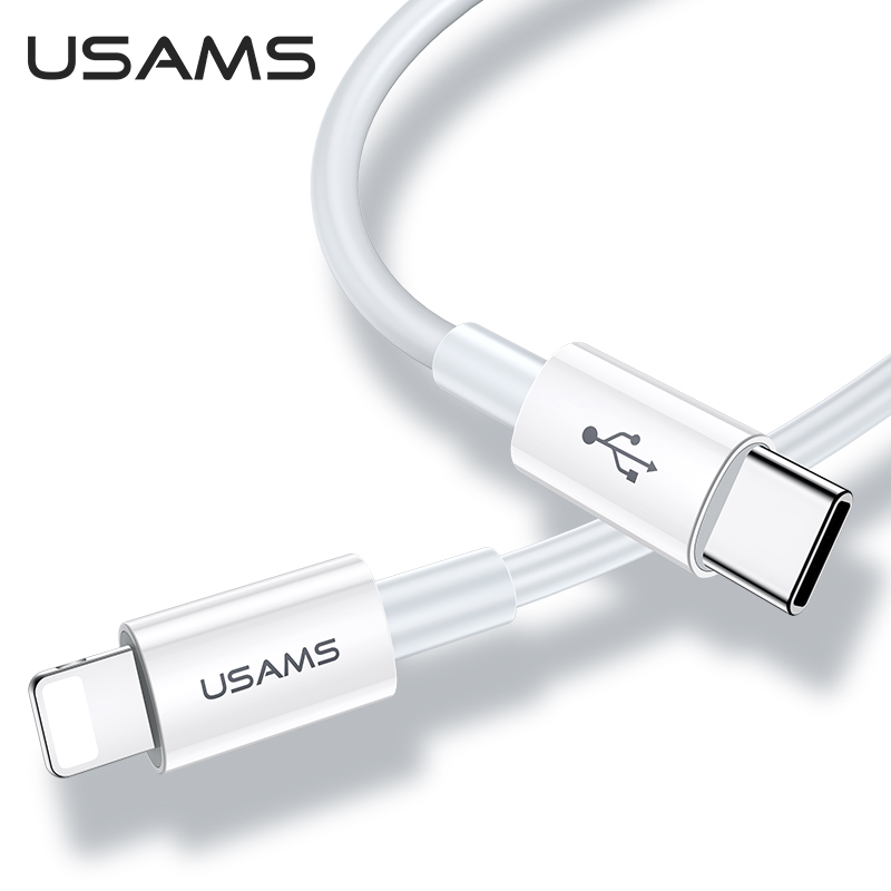 Кабель USAMS Type-C to Lightning PD US-SJ407 U44 |1.2m, 60W|