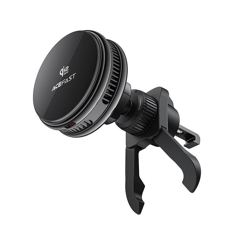 Автотримач ACEFAST D66 QI2 25W cooling wireless charging car holder for air vent |4.7-6.9
