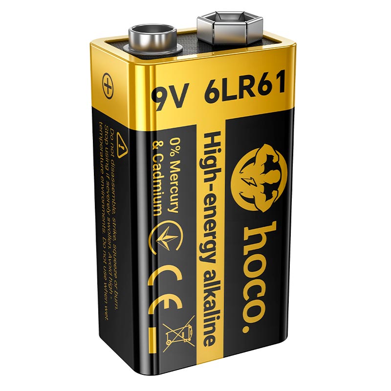 Alkaline battery HOCO JA9 |6LR61, 9V|
