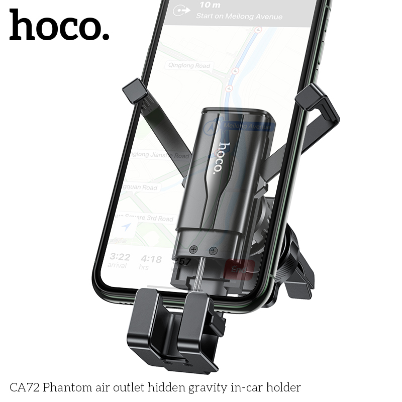 Тримач HOCO Phantom air outlet hidden gravity CA72
