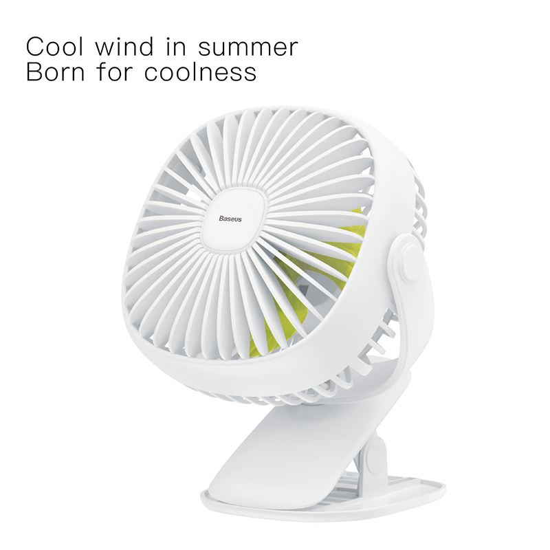 Вентилятор портативний BASEUS Box Clamping Fan 360