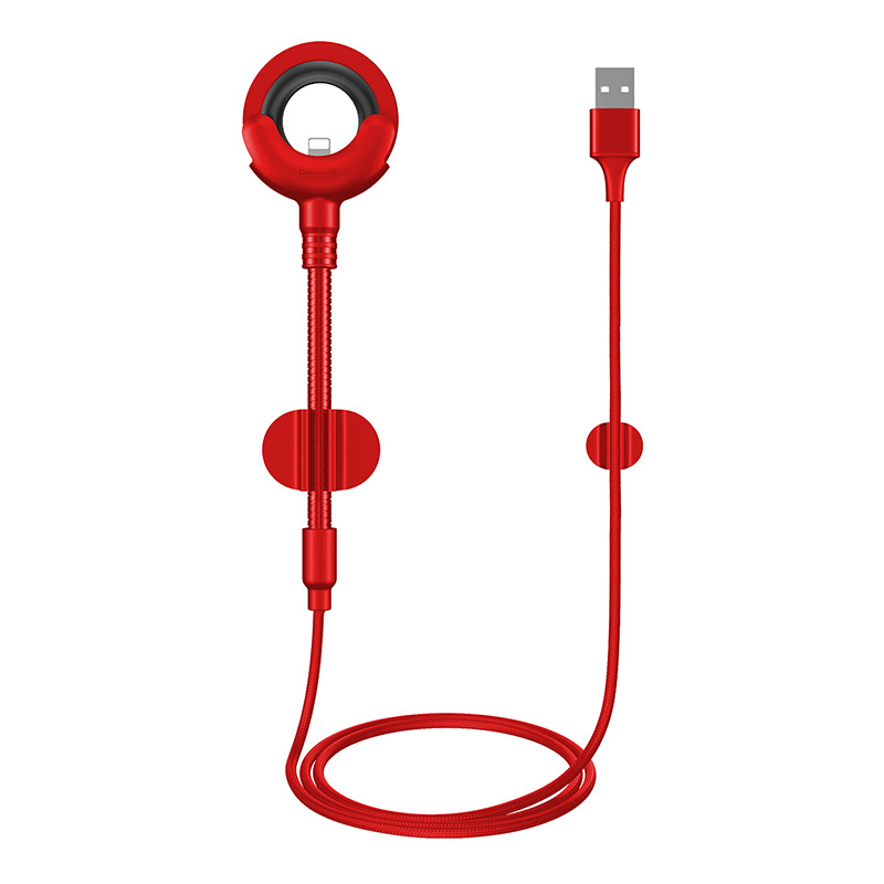 Держатель BASEUS O-type Car Mount Lightning Cable |2.1A|