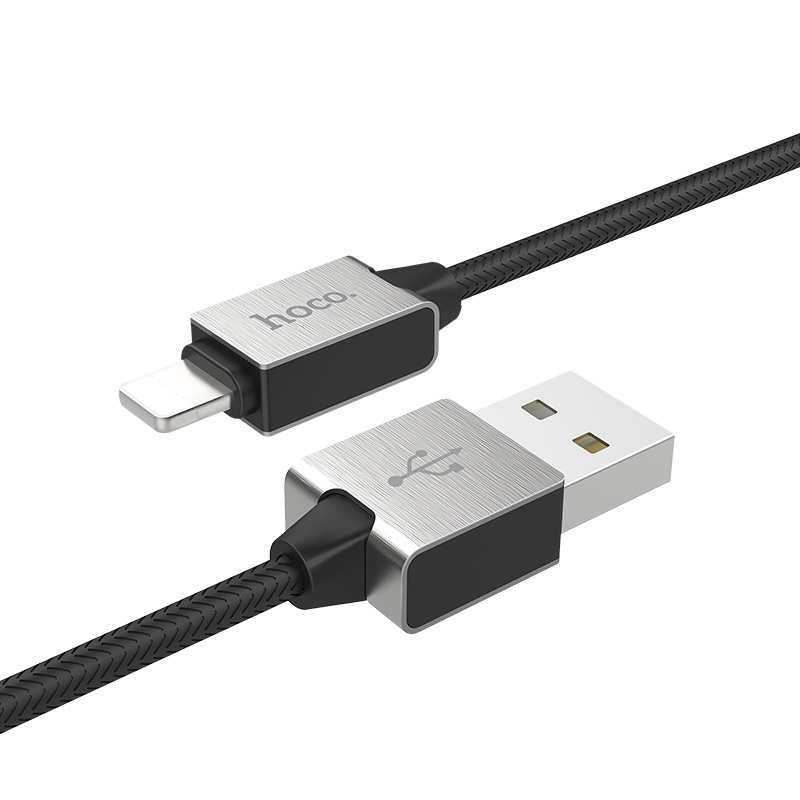 Кабель Lightning Hoco Refined steel U49