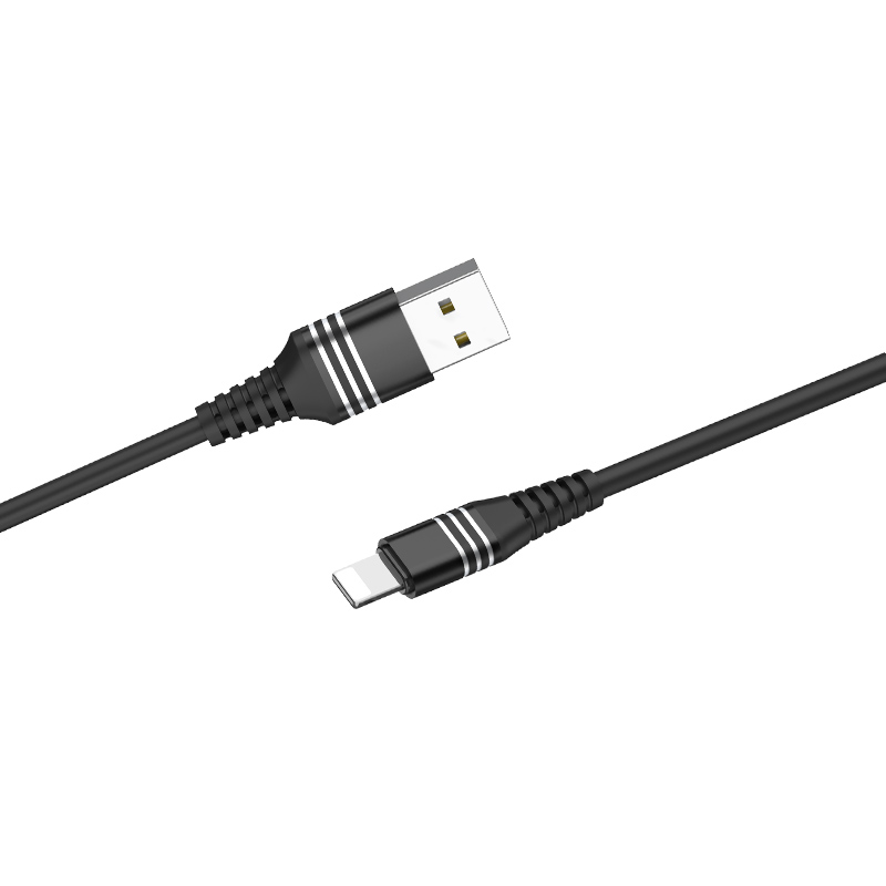 Кабель Lightning Hoco Tricyclic silicone U46