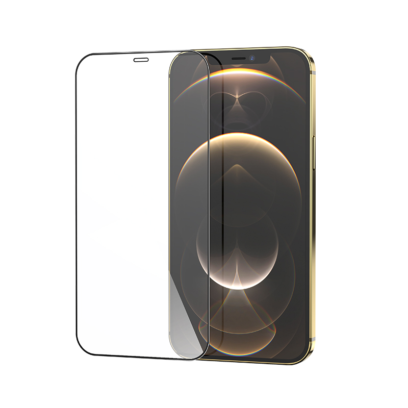 Захисне скло Hoco full screen silk screen HD tempered glass set 10pcs для iPhone 12 Pro MAX 6.7 