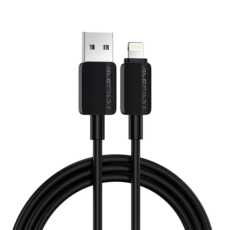 Кабель ACEFAST USB-A to Lightning PVC charging data cable C26-02 |1.2m, 2.4A|