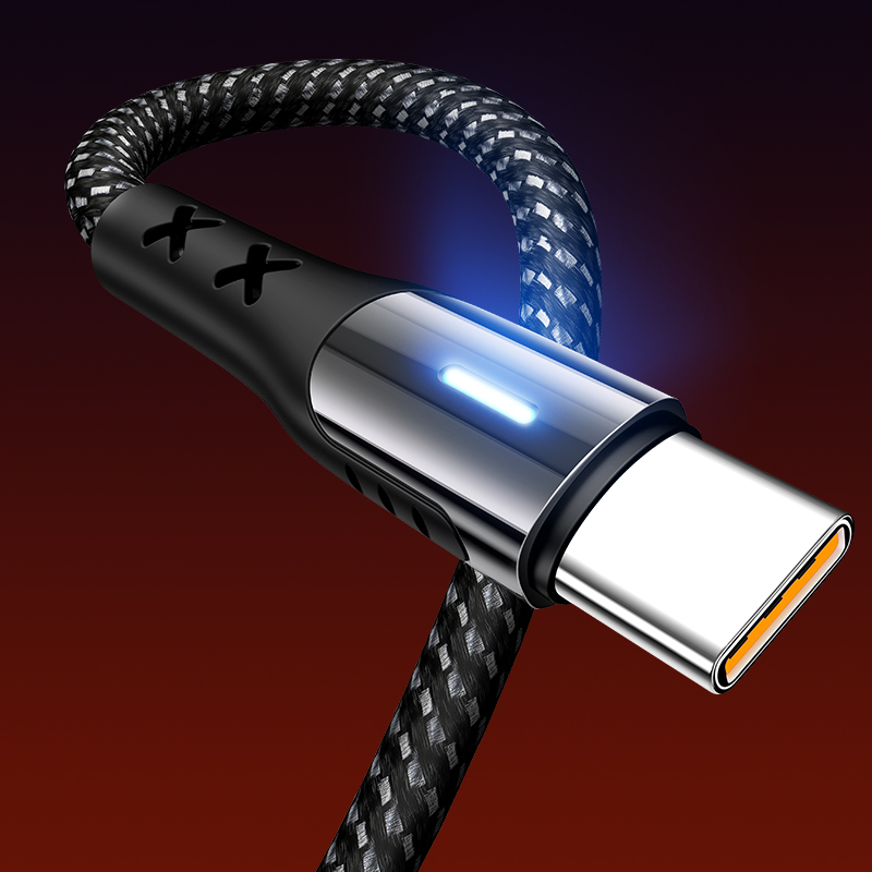 Кабель USAMS Type-C US-SJ321 U27 |0.5m, 5A|