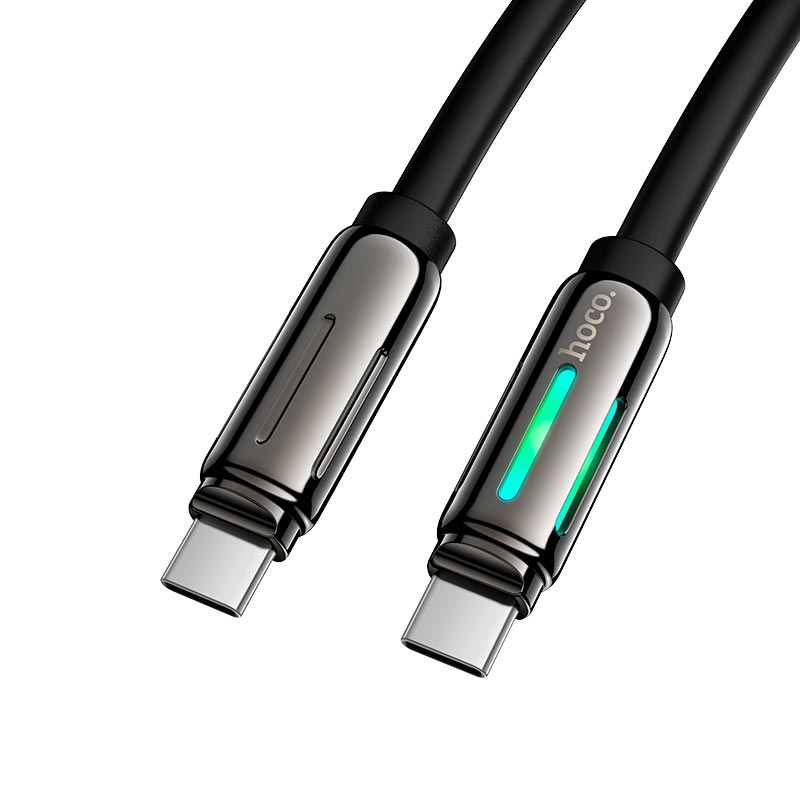 Кабель HOCO Type-C to Type-C Prize charging data cable U136 |1m, 60W|