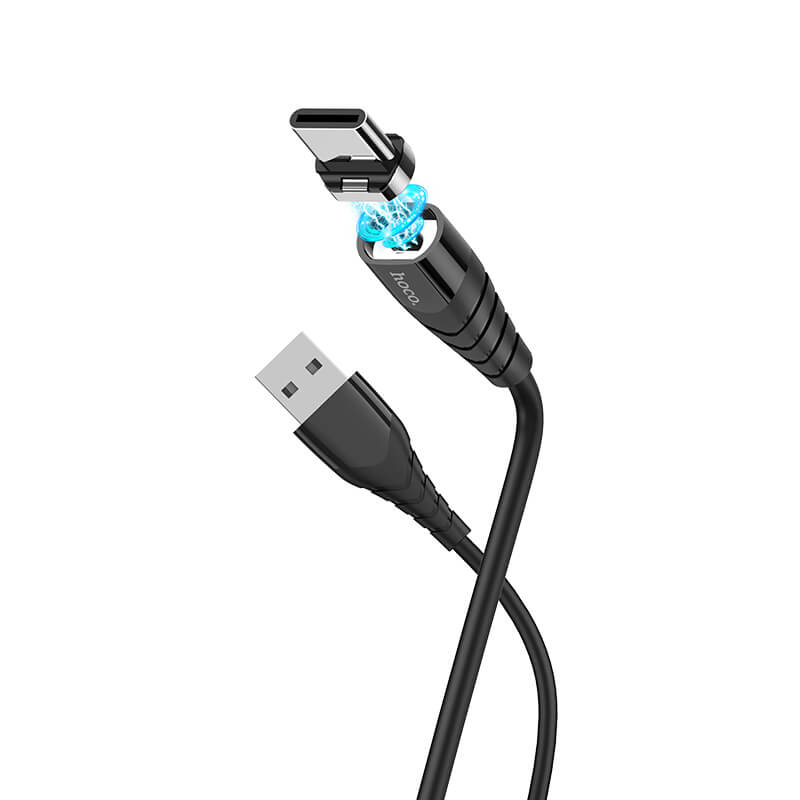 Кабель HOCO Type-C  Racer magnetic charging cable X63 |1m, 3A|
