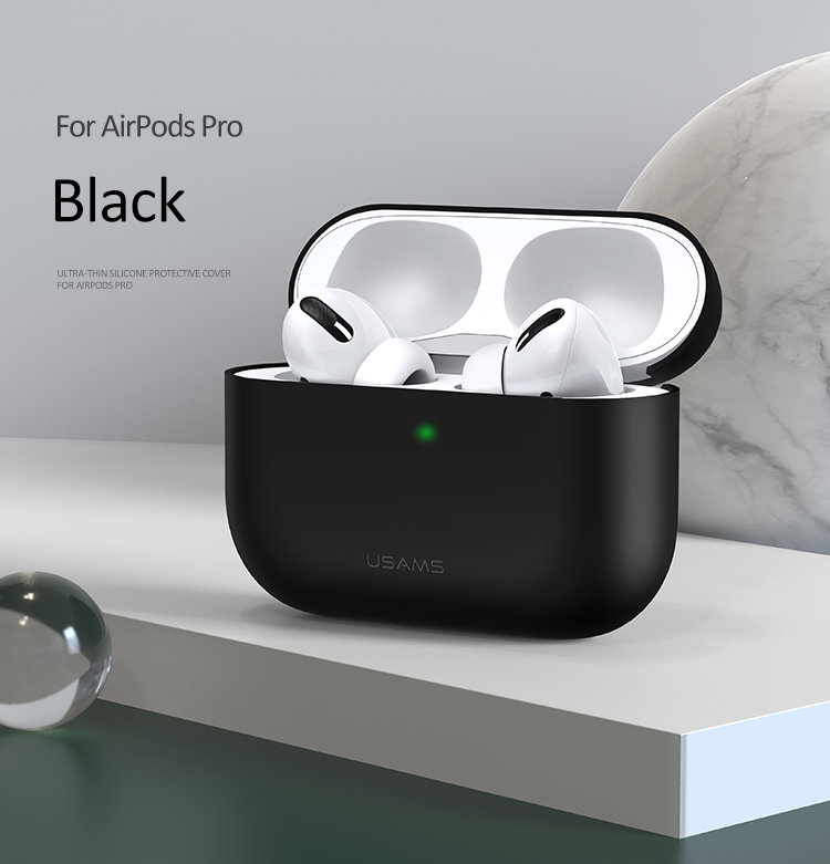 Чохол USAMS для Apple AirPods Pro Ultra-thin Silicone Protective Cover US-BH569