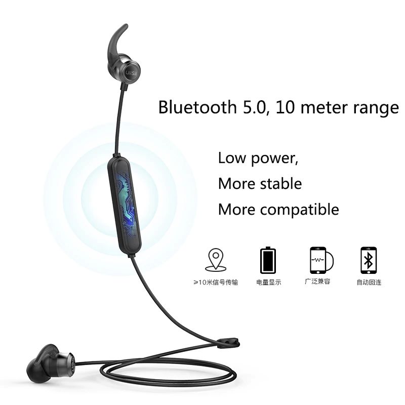Наушники UiiSii Bluetooth waterproof IPX5 B6